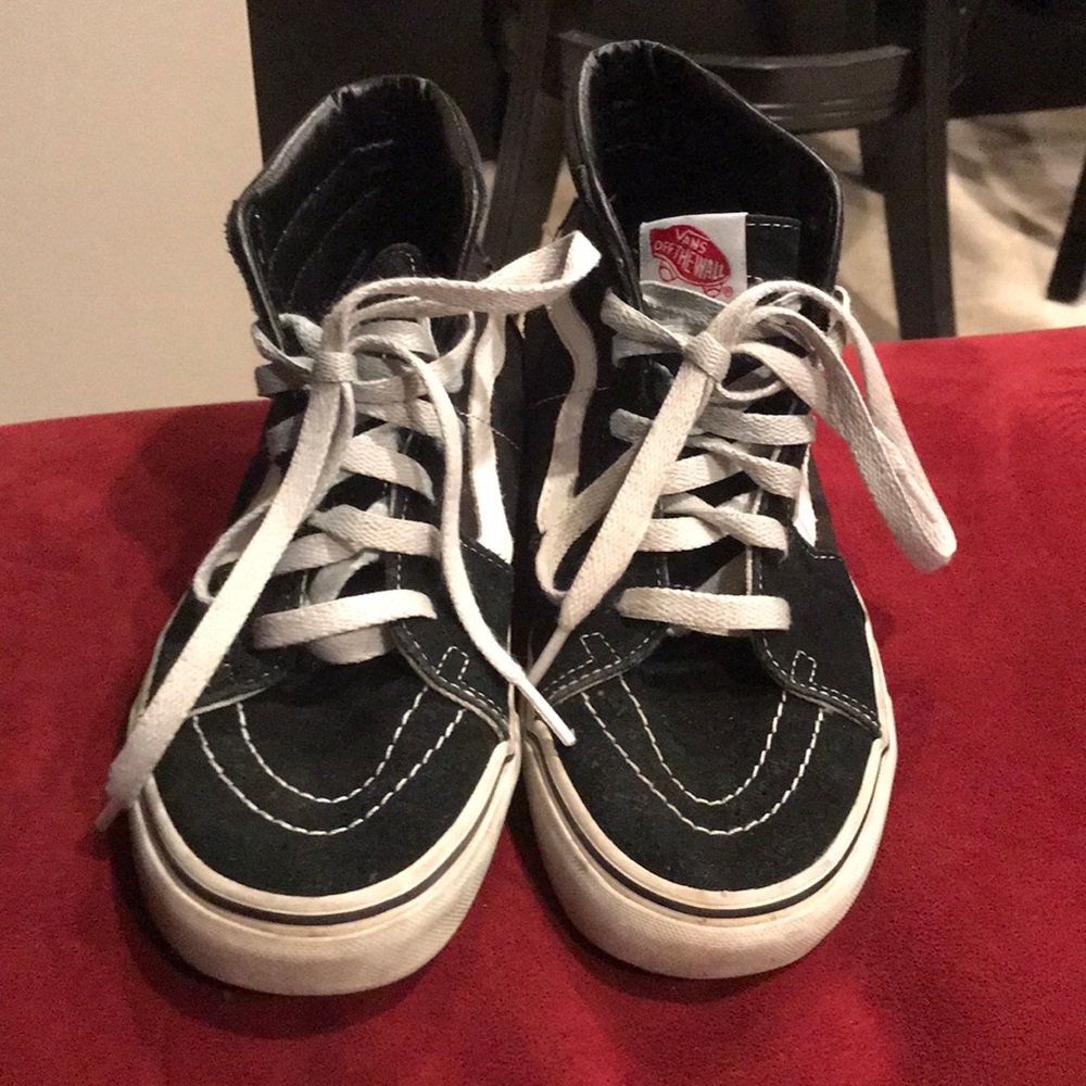 Black high top vans